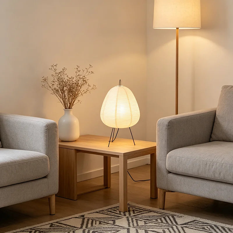 Nordic Wabi Sabi LED Desk Lamp, USB Powered Indoor Decor Light, Suitable for Living Room, Bedside, Bedroom & Dining Table